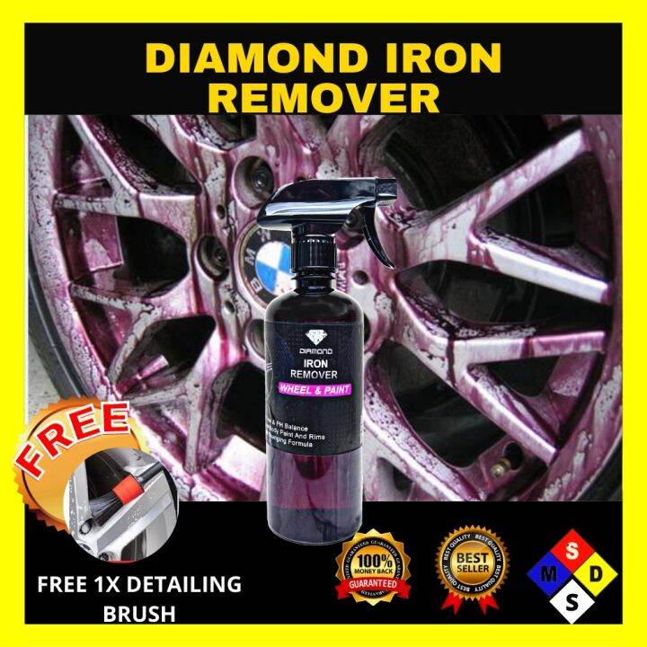 Diamond Coating (Iron Remover)Car Wheel Rim Cleaning Agent Car Wash Rim Care Rust Remover Lazada