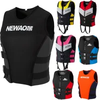 Neoprene Life Jacket Buoyancy Swimming Boating Water Sports Fishing Water Ski  Kayaking Boating Drifting Vest Rescue  Life Jackets