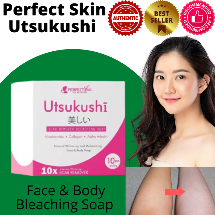 Perfect Skin Utsukushi Face & Body Bleaching Soap Lazada PH