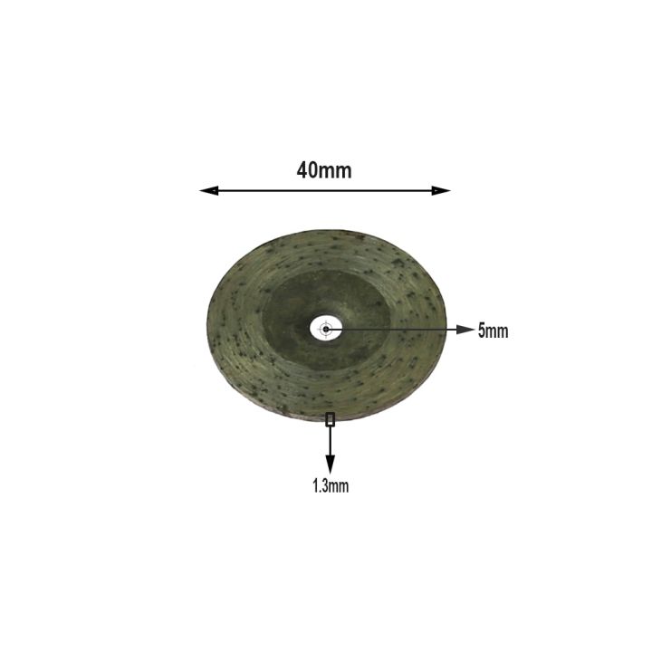 เส้นผ่าศูนย์กลาง1ชิ้นล้อ-m10สำหรับงานแกะสลักหินด้วยการเจียระไนเพชรขนาด40มม