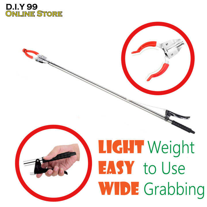 36Inch Pinch Style Pickup Tools Heavy Duty Trash Grabber with
