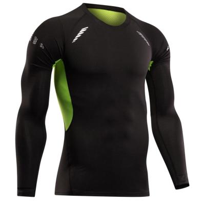 LazaraLife MensการบีบอัดTเสื้อWicking Cool Running Gym Topกีฬาเสื้อยืด
