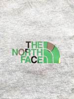 ตัวรีด ลายพราง The North Face 8 Cm. รีดได้ทุกเนื้อผ้า