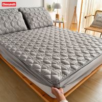 【hot】！ Cheeyouth Thicken Mattress Cover King Size Fitted Bed Sheet Antibacterial Bedspread Breathable for