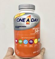 One A Day Womens 50+(สูตรอายุ 50 ปีขึ้นไป) Healthy Advantage Multivitamin, ขนาดพิเศษ 300 Tablets Exp.11/24