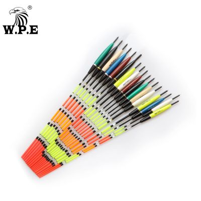 【YF】♤✹☜  W.P.E Brand 3pc/lot Fishing Float Barguzinsky Fir Size 2-6g for Carp Buoy Bobber Multicolor