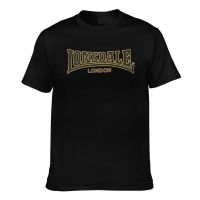 Lonsdale Flock Print Logo Mens Short Sleeve T-Shirt