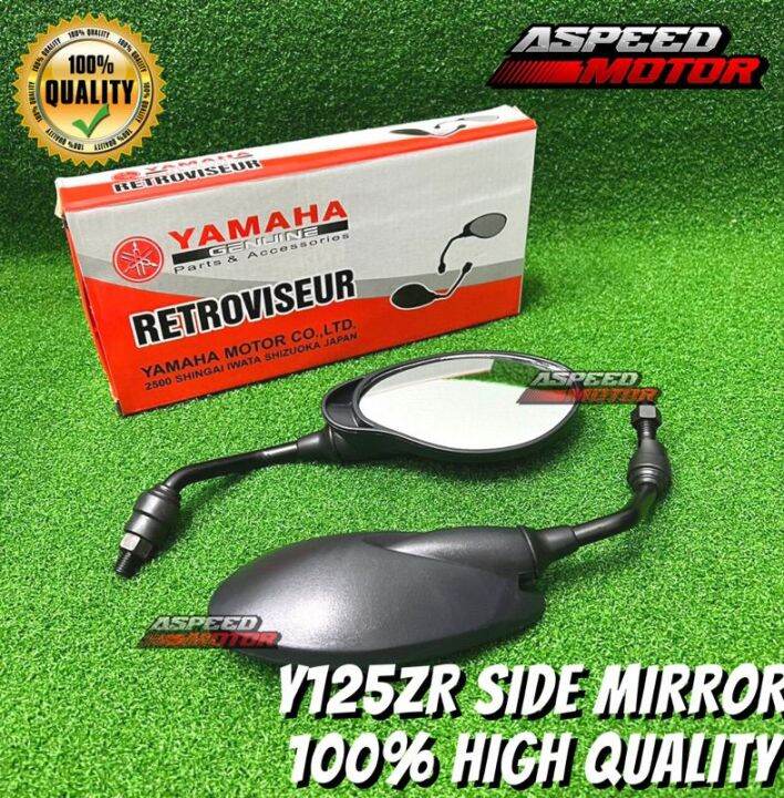 100 Side mirror cermin motor YAMAHA y125z 125z 125 y125zr y15zr lc135 lagenda y110 y100(semua