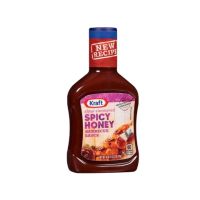 ?สินค้าใหม่? Kraft Spicy Honey Barbecue Sauce 510g คราฟท์ สไปซี่ฮันนี่ ซอสบาร์บีคิว?สินค้าใหม่?