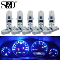 ✉ 10Pcs T5 W1.2W W3W 74 86 206 Super Bright 2 SMD 3014 LED Bulb Car Interior Light Auto Side Wedge Dashboard Gauge Instrument Lamp