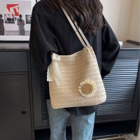 Maito niche is natural woven bag new commuter tote bags for class capacity on vacation one shoulder straw bag female --ndjb238803