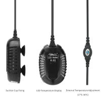 Mini Aquarium เครื่องทำความร้อน Rod Fish Tank Aquarium เครื่องทำความร้อน Submersible Thermostat เครื่องทำความร้อน18-34 °C ปรับอุณหภูมิ