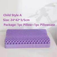 New Arrival TPE Gel Pressure Relief Pillow AdultChild Health Sleep Pillow High Rebound Correction Neck Memory Sleeping Pillow