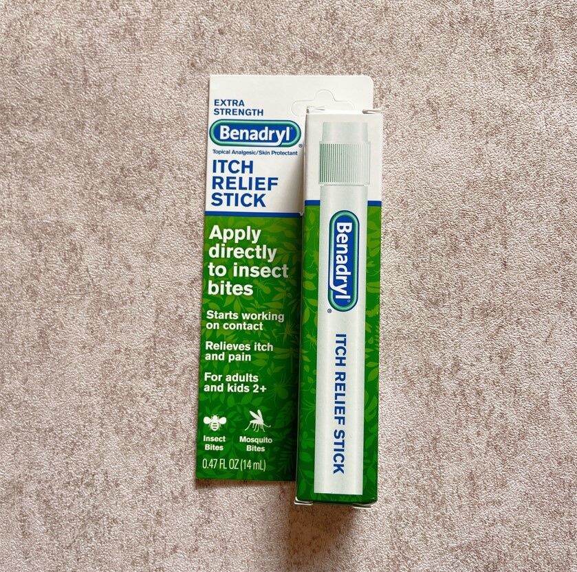 American Benadryl diphenhydramine strengthen itching cream gel mosquito