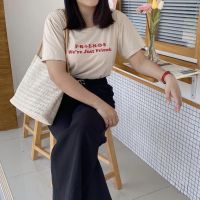 3-4วันจัดส่ง|เสื้อยืดfriends