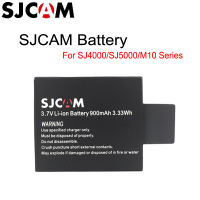 Original SJCAM ยี่ห้อ3.7V Li-ion แบตเตอรี่สีดำสำหรับ SJCAM Series M10 SJ4000 SJ5000 Series กล้องกีฬาแบตเตอรี่