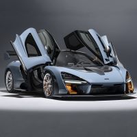 1/32 McLaren Senna Alloy Sports Car Model Diecasts Metal Toy Vehicles Car Model Simulation Sound and Light Collection Kids Gifts
