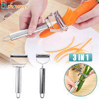 Stainless Steel Peeler Vegetables Fruit Peeler Potato Carrot Cucumber Multifunction Grater Household Peeling Kitchen Tool