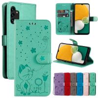 เคสโทรศัพท์แบบตั้งได้สำหรับ Samsung A13,เคสหนังกระเป๋าเงินแบบฝาพับ DD ขนาด13 SM-A135F 4ก. 5ก. เคส Galaxy ใส่หนังสือ S10E S10 Lite Note 10 Plus