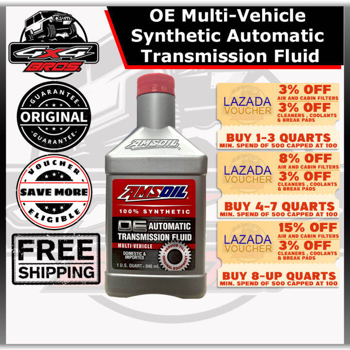 AMSOIL OE Synthetic Automatic Transmission Fluid 1 Quarts Lazada PH