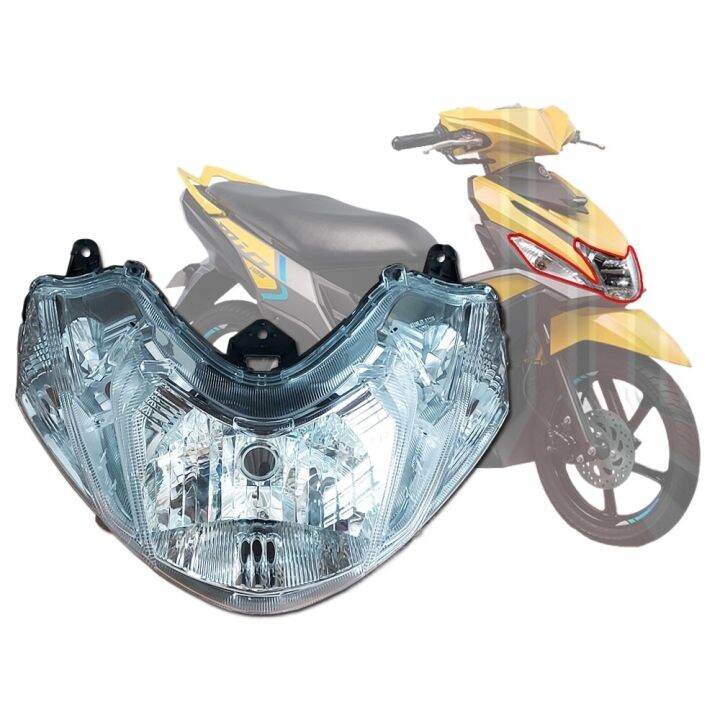 MIO i 125 HEADLIGHT UNIT WITHOUT SOCKET BULB (YGP) (GENUINE 2PHH430A