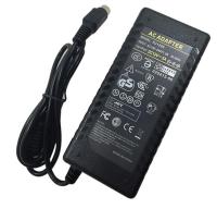 12V5A พร้อมชิป IC AC DC Converter Adapter 4 Pin Switching Power Supply 60W 4-Pin สำหรับ LCD Monitor Flat Panel DVR Charger