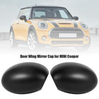 2ชิ้นเซ็ตปีกกระจกครอบคลุมกระจกมองข้างหมวกสำหรับ MINI COOPER R52 R50 R53 2001-2006