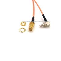 SMA Female to CRC9 Right Angle Pigtail Extension Cable RF Connector Cable RG316 15CM 20CM