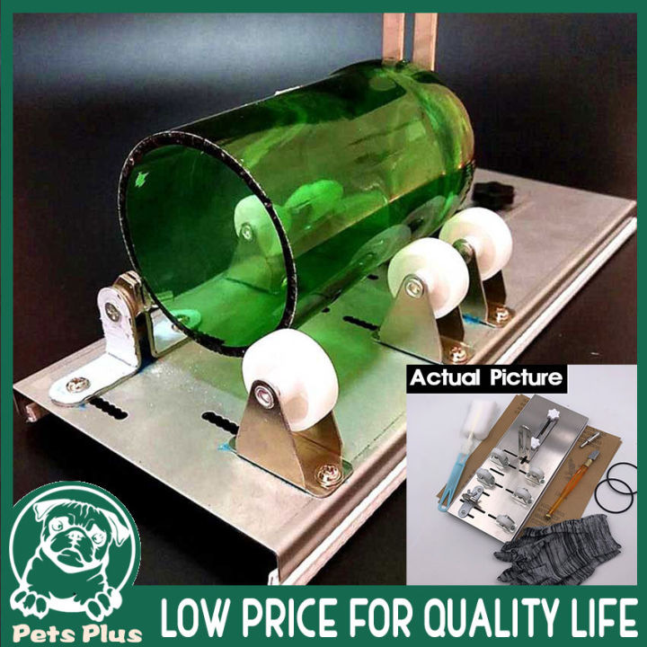 Glass Bottle Cutter Adjustable Sizes Metal Glassbottle Cut Machine For