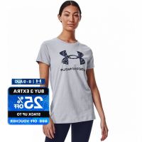 COD Letitia Robbins Under Armour UA Womens Sportstyle Graphic Short Sleeve อันเดอร์ อาเมอร์ เสื้อยืดแขนสั้นสำหรับฝึกซ้อม สำหรับผู้หญิง