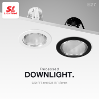 SL LIGHTING | Recessed Downlight โคมไฟดาวน์ไลท์ฝังฝ้า ขั้ว E27  รุ่น SW-625 | SW-G-625