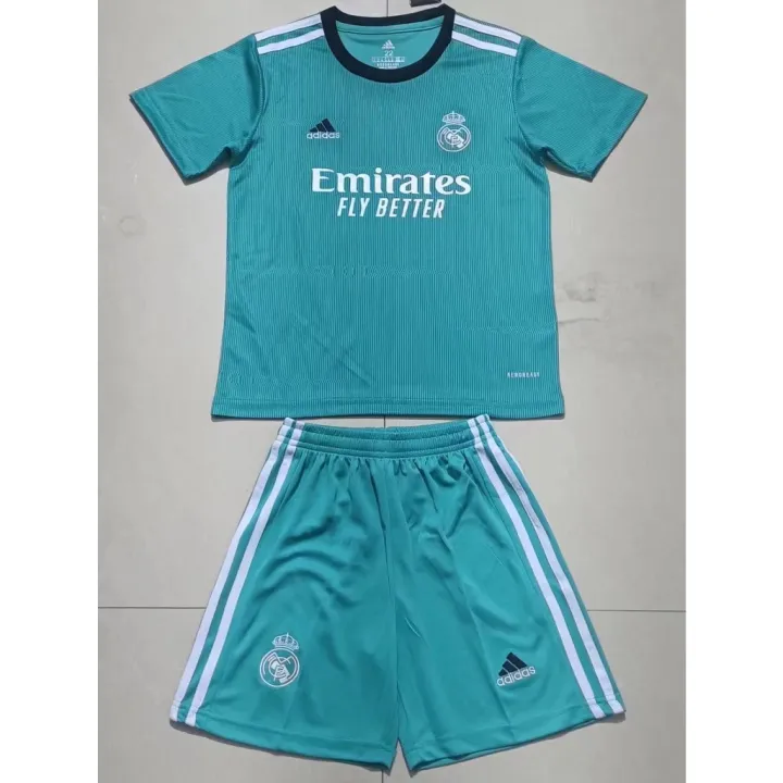 Newest Real Madrid Kids Jersey Set 202122 202223 Real Madrid Home Away
