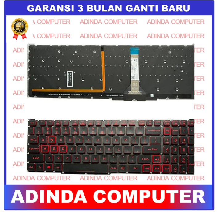 Keyboard Acer Nitro 5 AN51557 AN51545 AN51556 Backlight Backlit