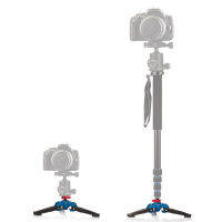 Manbily M-1ไฮดรอลิสากลมินิสามฟุตสนับสนุนขาตั้งกล้องยืนฐาน Monopod ยืนสำหรับ Monopod หัวบอลที่มี38 "สกรู