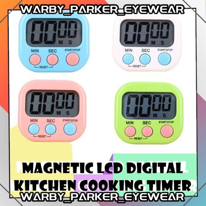 Digital Kitchen Timer, Cooking Timer, Strong Magnet Back, for Cooking Baking  Sports Games Office (Battery not Included) in 2023