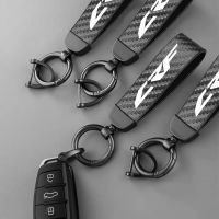 Car Key Chain Carbon fiber grain Keyring For HONDA CBR 650R CBR650R CBR500R CBR250RR CBR600F CBR600RR CBR1000R Logo Accessories