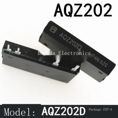 1ชิ้นนำเข้า AQZ202 AQZ202D Optocoupler 4ฟุต60โวลต์3A Optocoupler รีเลย์