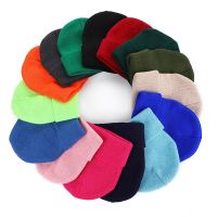 【YD】 Color Knitted Hat Warm Ski Hats Men Multicolor Skullies Caps Soft Elastic Cap Womens