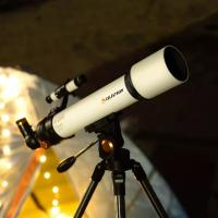 Celestron 70มม. สำหรับผู้ใหญ่ &amp; เด็กและผู้เริ่มต้นกล้องโทรทรรศน์ดาราศาสตร์ดาราศาสตร์500มม.