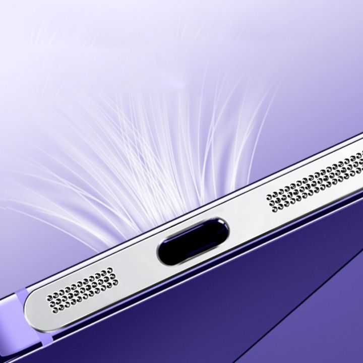 สติกเกอร์ตาข่ายฝุ่นละอองโลหะลำโพงโทรศัพท์มือถืออเนกประสงค์7ชิ้นสำหรับ-iphone-12-13-14-pro-max-สำหรับ-xiaomi-samsung-ตัวป้องกันพอร์ตโทรศัพท์