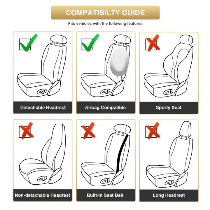 sarung-jok-mobil-เบาะที่คลุมเบาะรถยนต์เบาะเบาะนั่งป้องกันเบาะพรมปูพื้นรถ-pu-หมอนไมโครไฟเบอร์พนักพิงศีรษะ