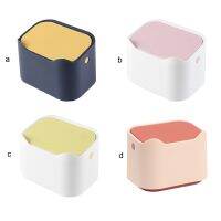 {Hot} โต๊ะถังขยะเดสก์ท็อปถังขยะกลางแจ้งแบบพกพา Reusable เคาน์เตอร์ Dustbin Nightstand ขยะอุปกรณ์สำนักงาน