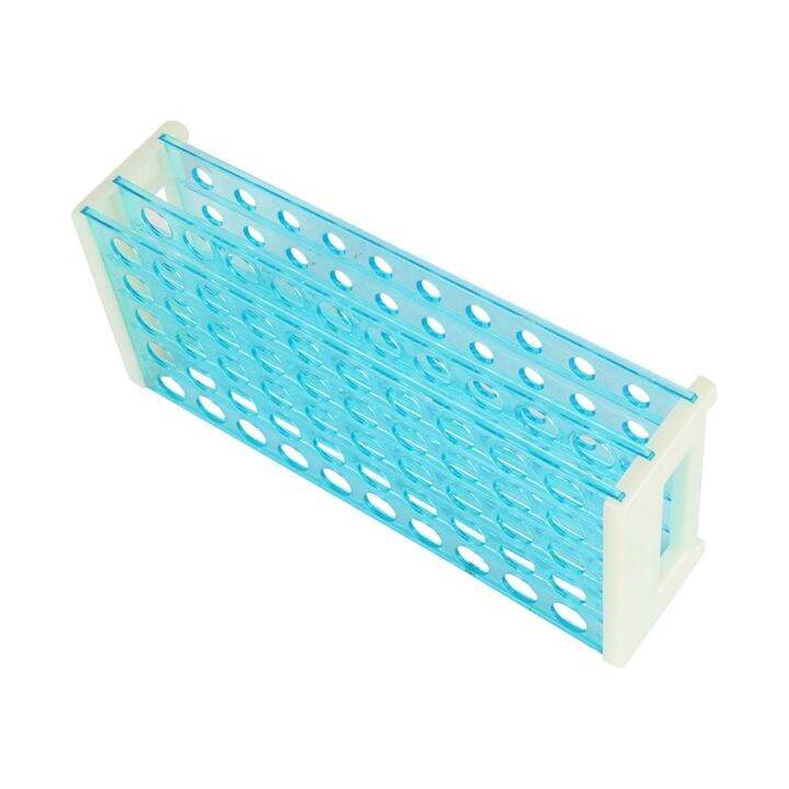 cw-๑-plastic-test-tube-bracket-rack-for-16mm-tubes-50-hole-positions-three-holder-1-pc