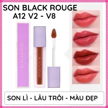 Đắm chìm trong sắc màu đa dạng và chất son tuyệt vời của Black Rouge Ver8 - phiên bản được cập nhật với công nghệ mới và tinh tế hơn. Với tông màu phù hợp với nhiều sắc tông da khác nhau, độ bám màu tuyệt vời và độ mịn màng đầy quyến rũ, Ver8 sẽ khiến bạn phát cuồng vì sắc màu trên môi.