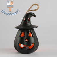 【Freedome】 โคมไฟ LED ฮาโลวีนฟักทองน่ารักขนาดเล็กเทศกาลฟักทองไฟแฟลชสำหรับปาร์ตี้