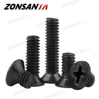 ZONSANTA Flat Sekrup M1.2 M1.4 M1.6 M2 M2.5 M3 M4 M5 M6 DIY Mini Mikro Komputer Kecil Cross Phillips Datar baut Notebook Sekrup