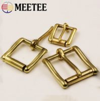 Meetee 2/5ชิ้น Id13-38mm บริสุทธิ์หัวเข็มขัดหัวเข็มขัดเบ้าปลั๊กตัวเมียทองแดงหัวเข็มขัดปรับสายพานสายคาด Diy ฮาร์ดแวร์ตกแต่งตะขอ