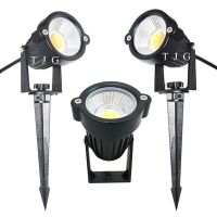 3W 5W LED COB Garden Lawn Lamp Outdoor LED Spike Light Waterproof Lighting Led Light Garden Path Spotlights AC110V 220V DC12V