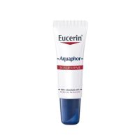 Eucerin Aquaphor SOS LIP CARE สำหรับผิวแห้ง เพิ่มความชุ่มชื้น สำหรับริมฝีปาก 10 ML