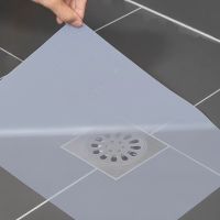 Silicone Bathroom Floor Drain Mat Pad Shower Accessories Silica Gel Home Deodorant Water Barrier Sewer Cover Pipe Deodorization Traps Drains